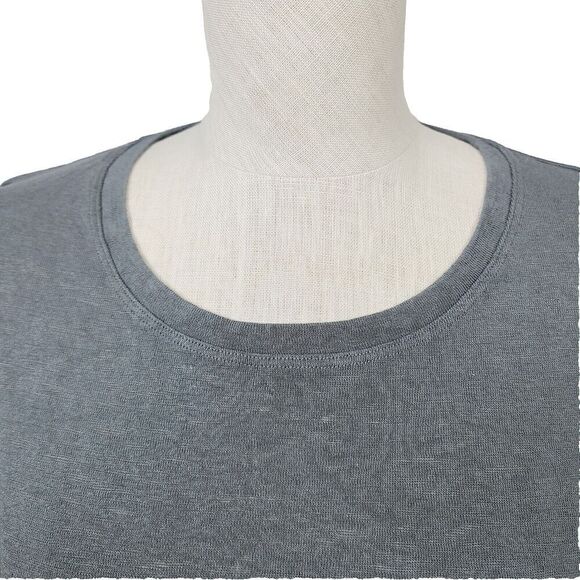 Athleta Tunic Top M Gray Modal Knit Dolman Sleeve Oversized Fitness‎ Pullover - Picture 3 of 8